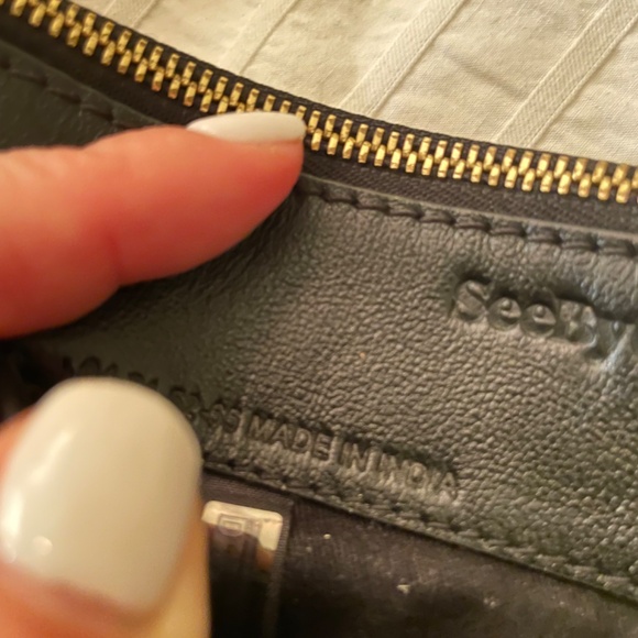 SEE BY CHLOÉ Eleonora Pouch Black Leather - Picture 6 of 10